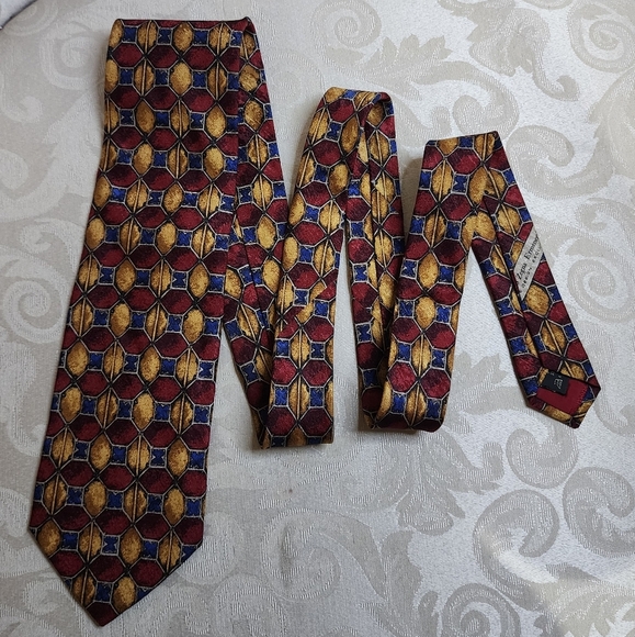ERMENEGILDO ZEGNA Exclusive Design 100% Silk Tie - Picture 2 of 6